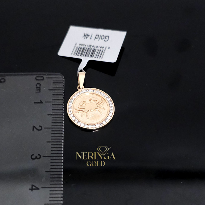 Rose gold zodiac sign pendant #59885 Rose gold zodiac sign pendant #59885