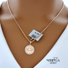 Rose gold zodiac sign pendant #59885 Rose gold zodiac sign pendant #59885