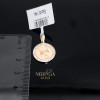 Rose gold zodiac sign pendant #59887