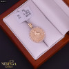 Rose gold zodiac sign pendant #61572