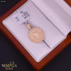 Rose gold zodiac sign pendant #61576