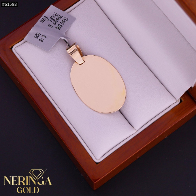 Rose gold plate pendant #61598 Rose gold plate pendant #61598