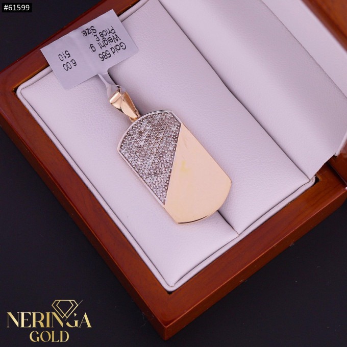 Rose gold plate pendant #61599 Rose gold plate pendant #61599
