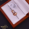 Rose gold clip and brooche #61620 Rose gold clip and brooche #61620