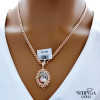 Rose gold icon pendant #61591