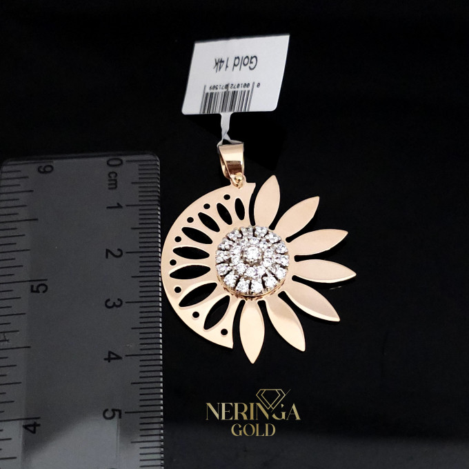 White rose gold pendant #61463 White rose gold pendant #61463