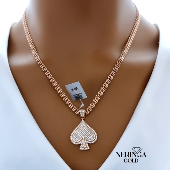 Rose gold pendant #61488 Rose gold pendant #61488