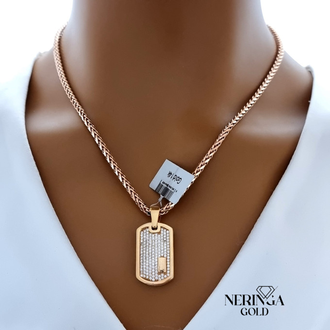 Rose gold pendant #61466 Rose gold pendant #61466
