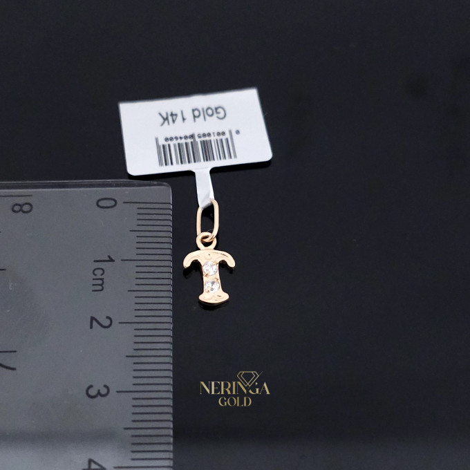 Rose gold letter pendant #61612 Rose gold letter pendant #61612