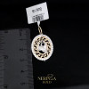 White rose gold zodiac sign pendant #61542 White rose gold zodiac sign pendant #61542