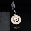 White rose gold zodiac sign pendant #61532