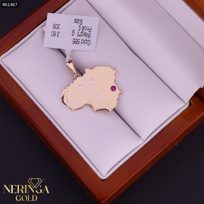 Rose gold pendant #61467 Rose gold pendant #61467