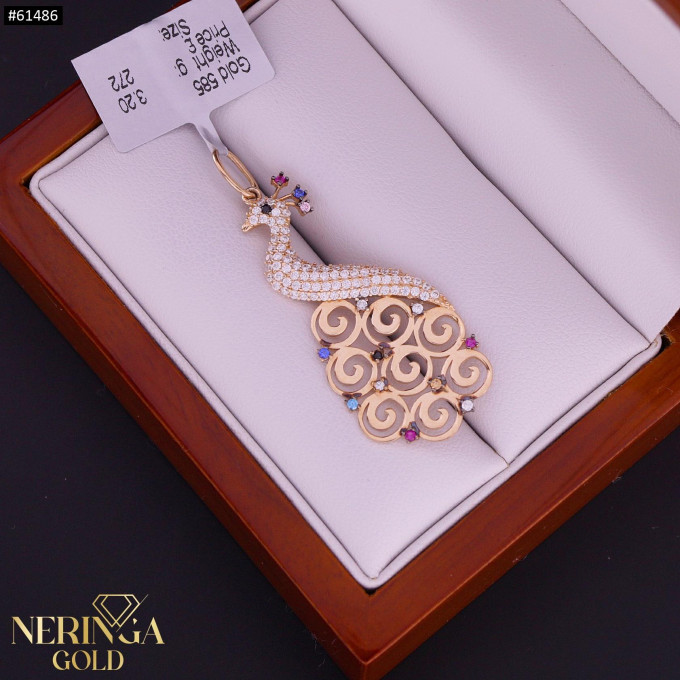Rose gold pendant #61486 Rose gold pendant #61486