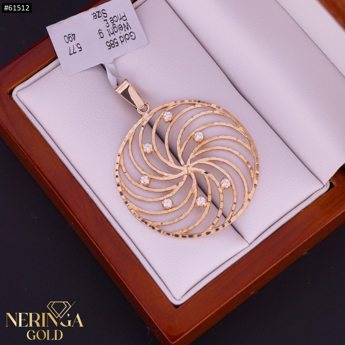 Rose gold pendant #61512 Rose gold pendant #61512