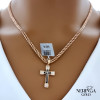 Rose gold cross pendant #62328 Rose gold cross pendant #62328