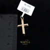 Rose gold cross pendant #62319