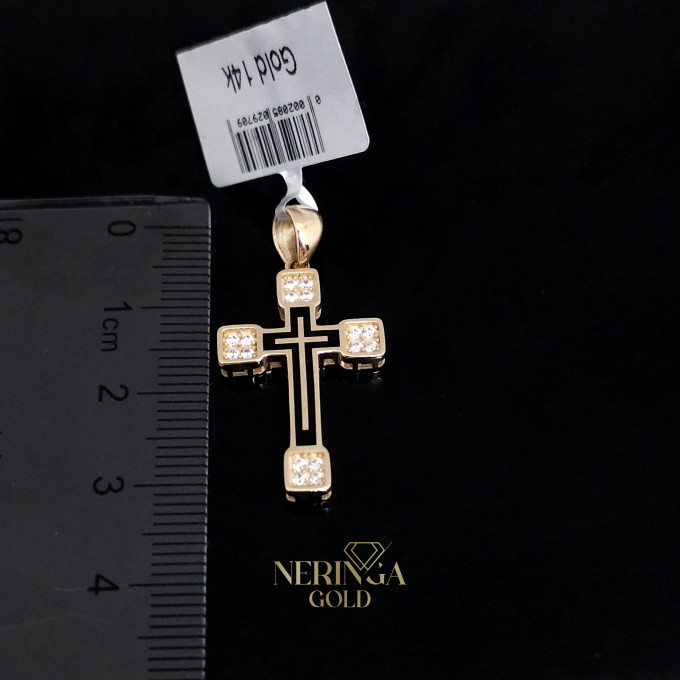 Rose gold cross pendant #62328 Rose gold cross pendant #62328