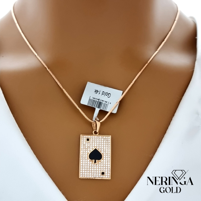 Rose gold pendant #62657 Rose gold pendant #62657