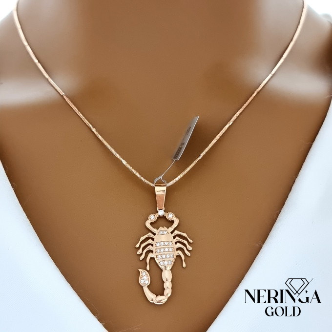 Rose gold zodiac sign pendant #62655 Rose gold zodiac sign pendant #62655
