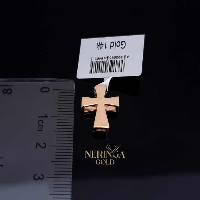 Rose gold cross pendant #63009 Rose gold cross pendant #63009