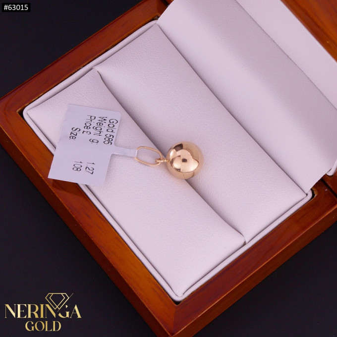 Rose gold pendant #63015 Rose gold pendant #63015
