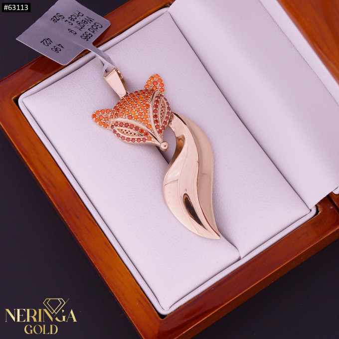 Rose gold pendant #63113 Rose gold pendant #63113