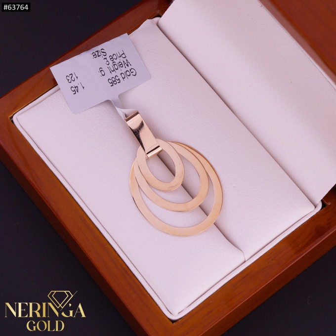 Rose gold pendant #63764 Rose gold pendant #63764