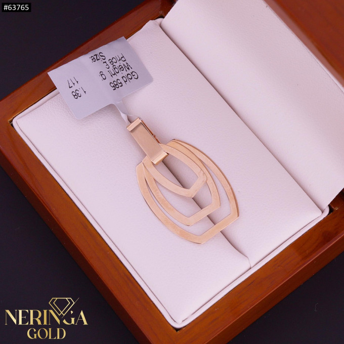 Rose gold pendant #63765 Rose gold pendant #63765