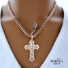 White rose gold cross pendant #64370 White rose gold cross pendant #64370