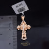 White rose gold cross pendant #64371 White rose gold cross pendant #64371