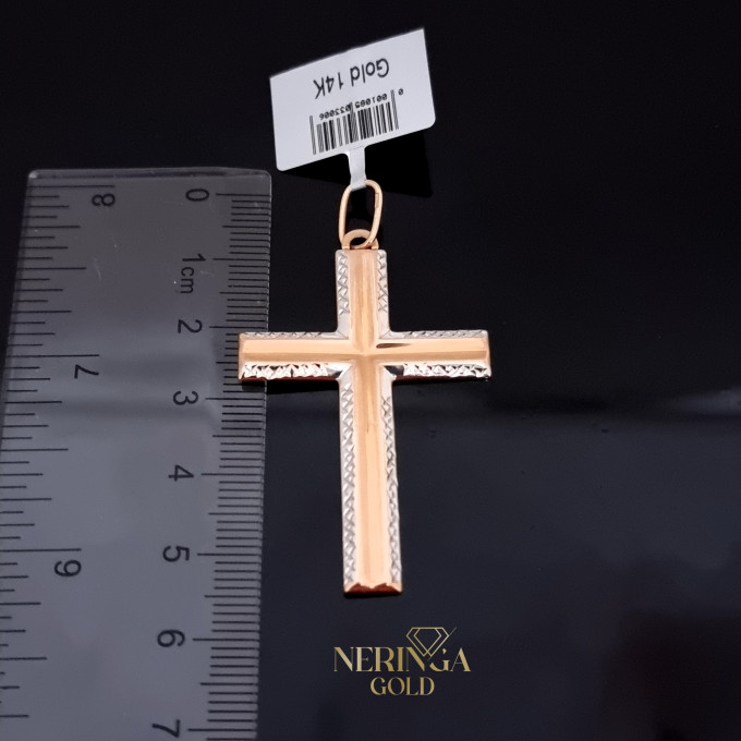 Rose gold cross pendant #64372 Rose gold cross pendant #64372