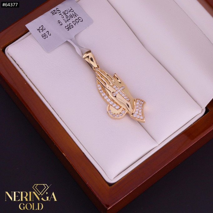 Yellow gold pendant #64377 Yellow gold pendant #64377