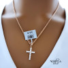 Rose gold cross pendant #64655 Rose gold cross pendant #64655