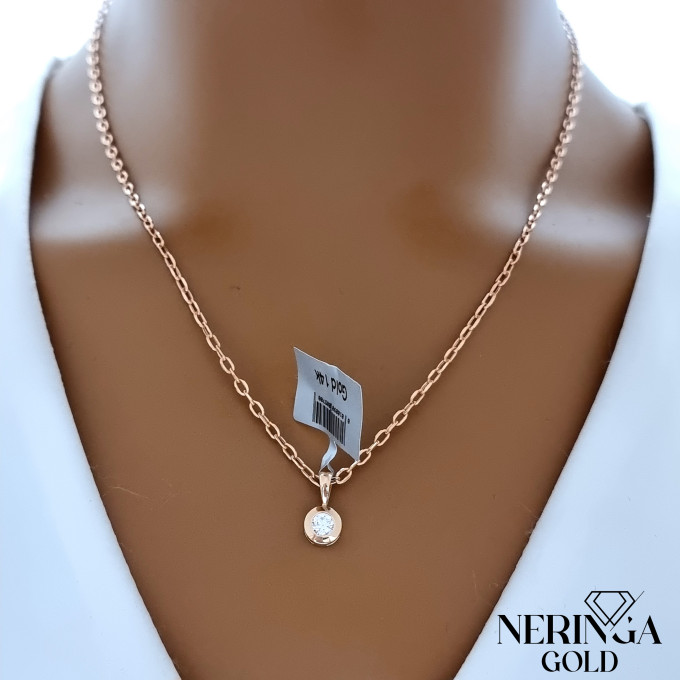 Rose gold pendant #64843 Rose gold pendant #64843