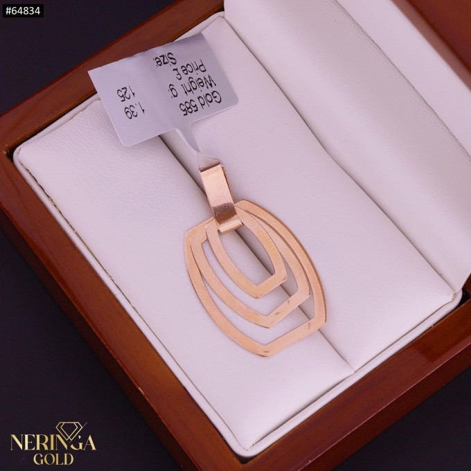 Rose gold pendant #64834 Rose gold pendant #64834