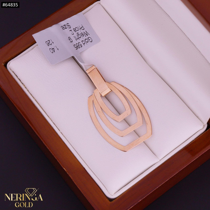 Rose gold pendant #64835 Rose gold pendant #64835