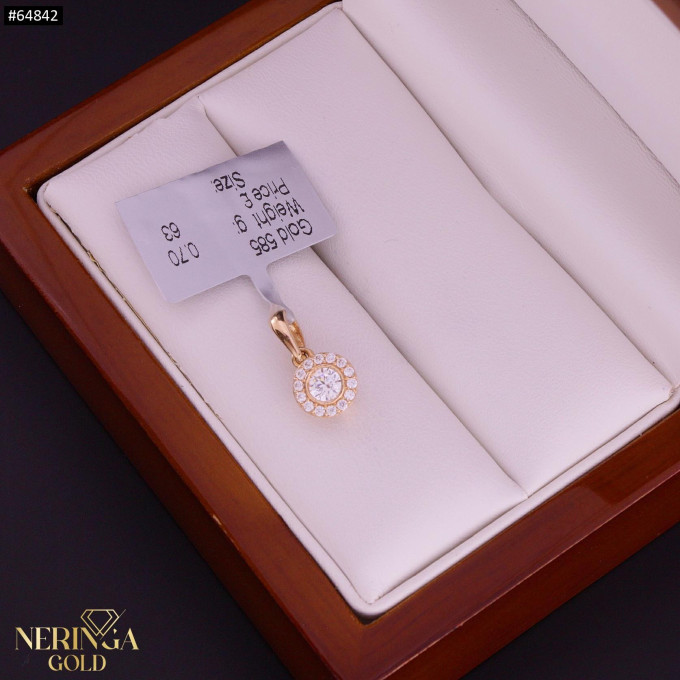 Rose gold pendant #64842 Rose gold pendant #64842