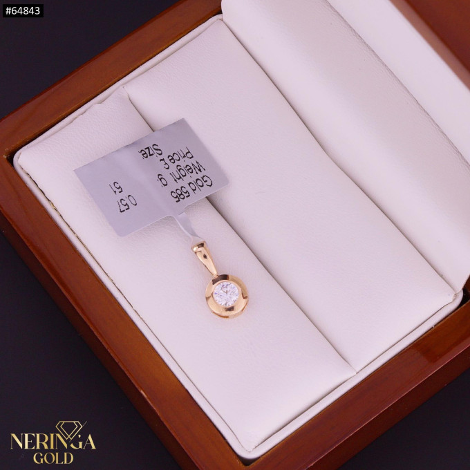 Rose gold pendant #64843 Rose gold pendant #64843