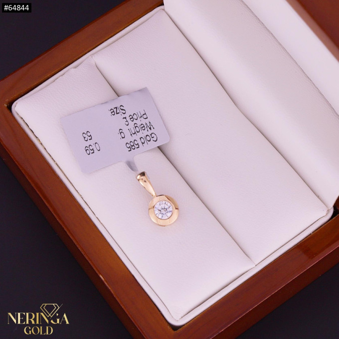 Rose gold pendant #64844 Rose gold pendant #64844