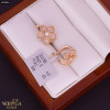 Rose gold english lock earrings #59946 Rose gold english lock earrings #59946