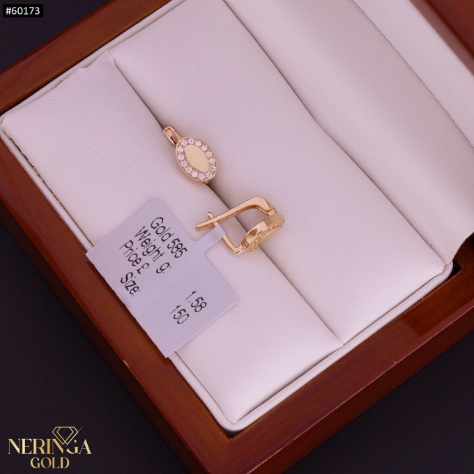 Rose gold children earrings #60173 Rose gold children earrings #60173