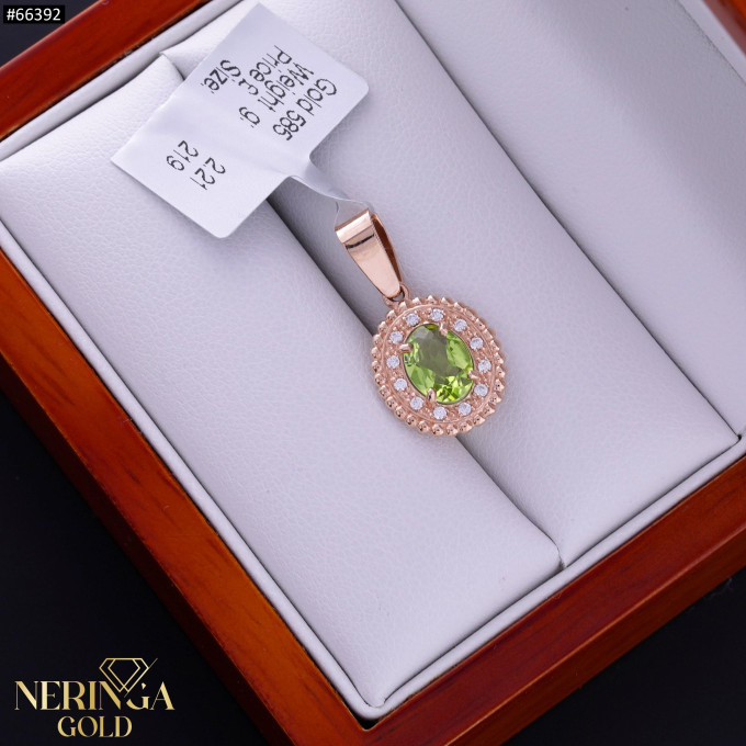 Rose gold pendant #66392 Rose gold pendant #66392