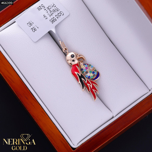 Rose gold pendant #66399