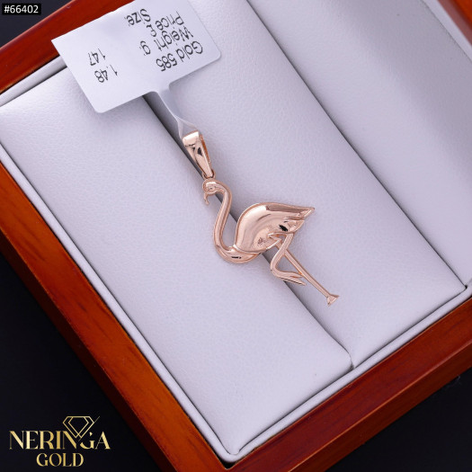 Rose gold pendant #66402