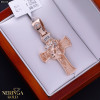 White rose gold cross pendant #66418 White rose gold cross pendant #66418