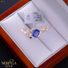 Rose gold clip and brooche #66442 Rose gold clip and brooche #66442