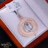 White rose gold zodiac sign pendant #66463 White rose gold zodiac sign pendant #66463