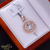 White rose gold zodiac sign pendant #66470 White rose gold zodiac sign pendant #66470