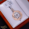 White rose gold zodiac sign pendant #66473 White rose gold zodiac sign pendant #66473