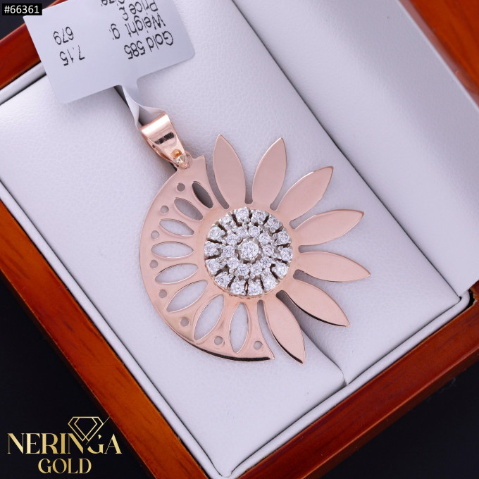 Rose gold pendant #66361 Rose gold pendant #66361